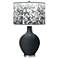 Color Plus Ovo 28 1/2" Mosaic Shade Night Black Table Lamp