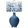 Color Plus Ovo 28 1/2" Mosaic Shade Regatta Blue Table Lamp
