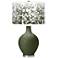 Color Plus Ovo 28 1/2" Mosaic Shade Secret Garden Green Table Lamp