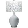 Color Plus Ovo 28 1/2" Mosaic Shade with Uncertain Gray Table Lamp