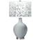 Color Plus Ovo 28 1/2" Mosaic Shade with Uncertain Gray Table Lamp