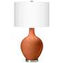 Color Plus Ovo 28 1/2" Robust Orange Table Lamp