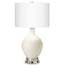 1_Color Plus Ovo 28 1/2" West Highland White Lamp with Workstation Base