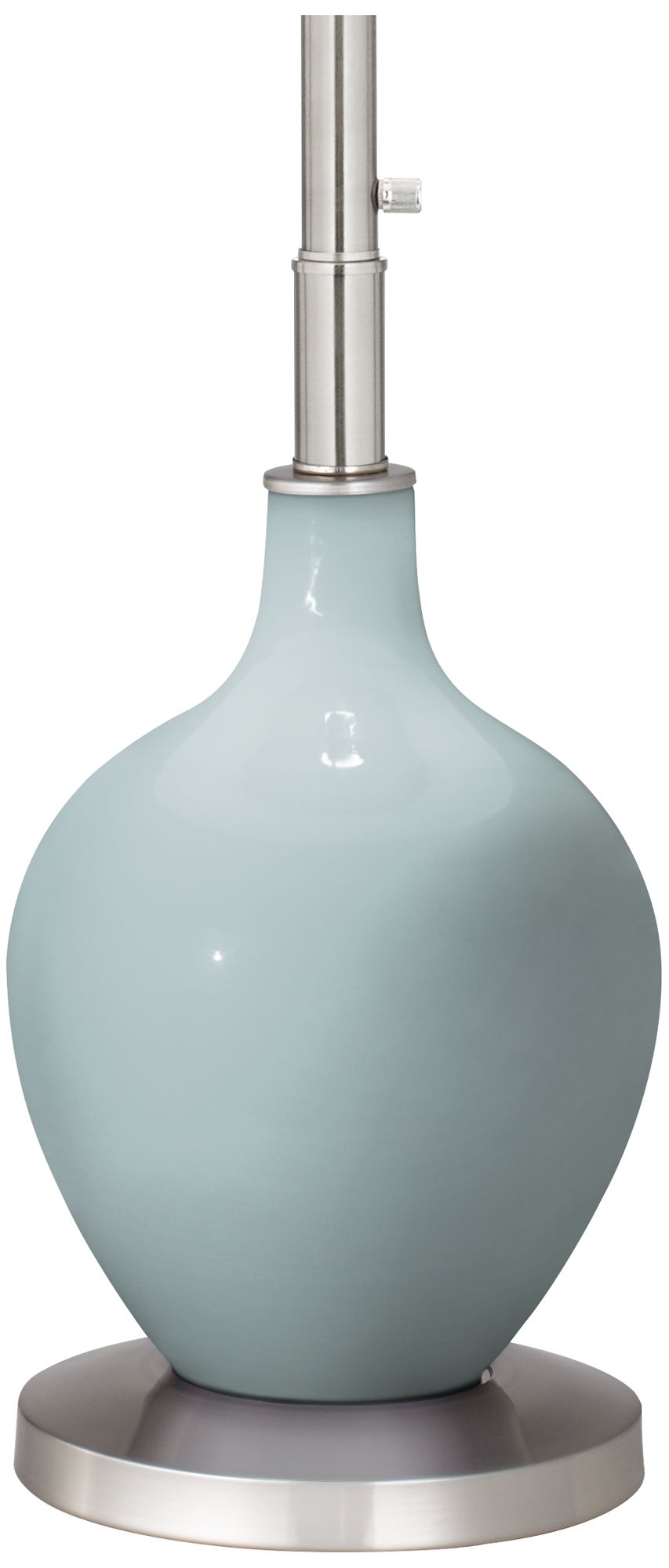 Image 4 Color Plus Ovo 59" High Modern Rain Blue Floor Lamp more views