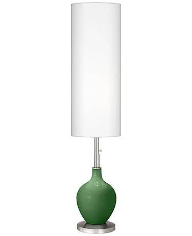 Color Plus Ovo 60" High Garden Grove Green Floor Lamp
