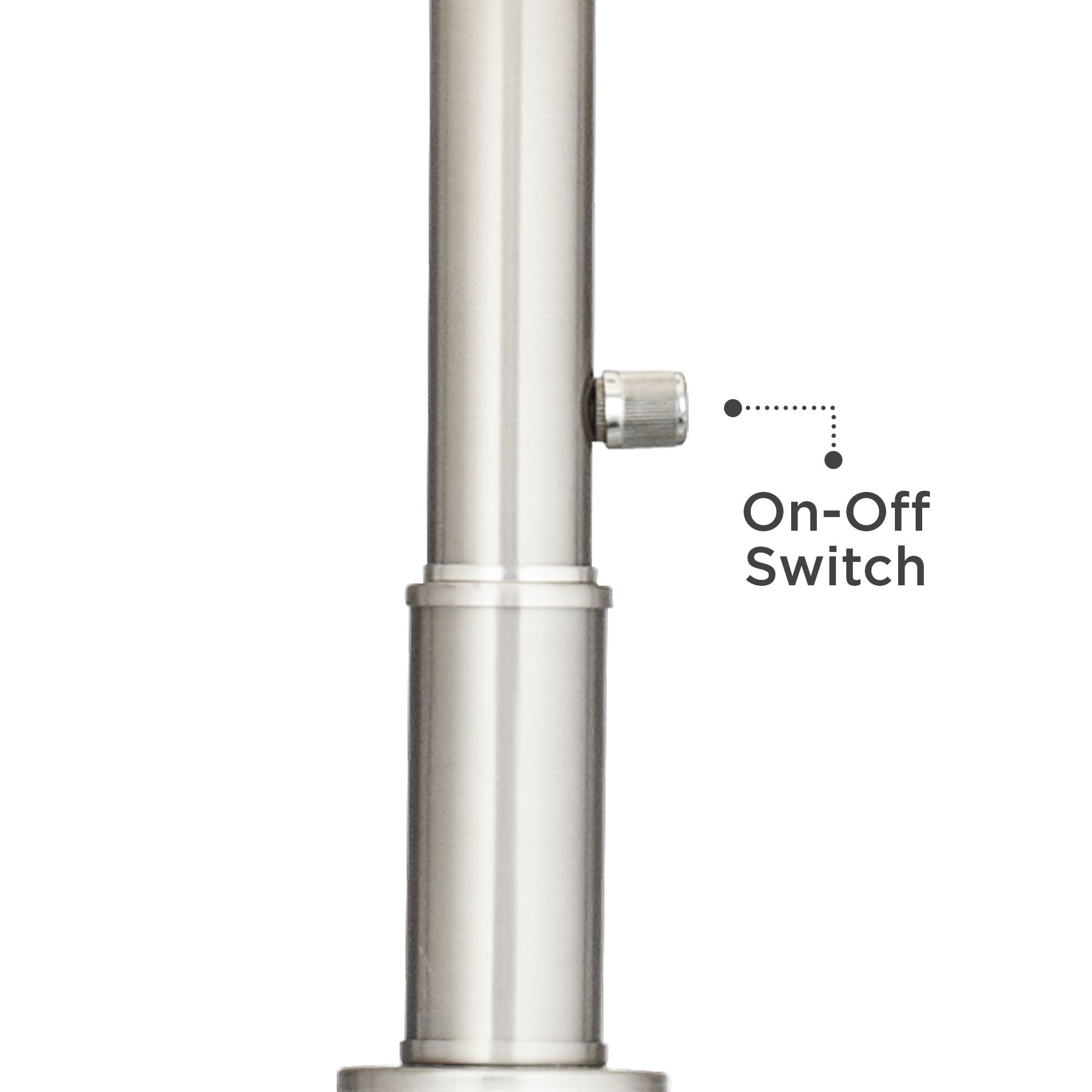 Image 3 Color Plus Ovo 60" High Cinnamon Spice Floor Lamp more views