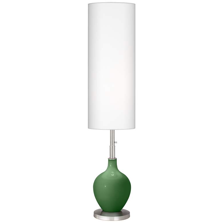 Image 1 Color Plus Ovo 60" High Garden Grove Green Floor Lamp