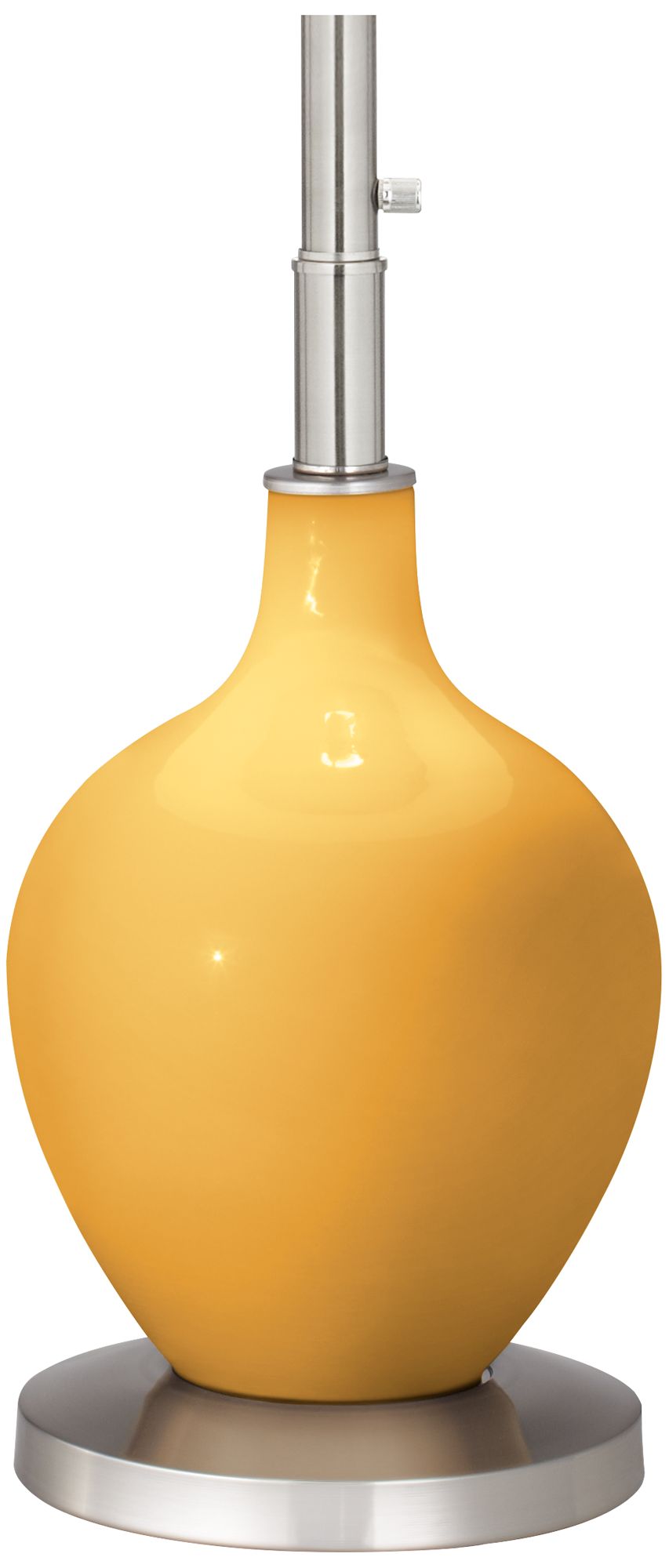 Image 5 Color Plus Ovo 60" High Goldenrod Yellow Floor Lamp more views