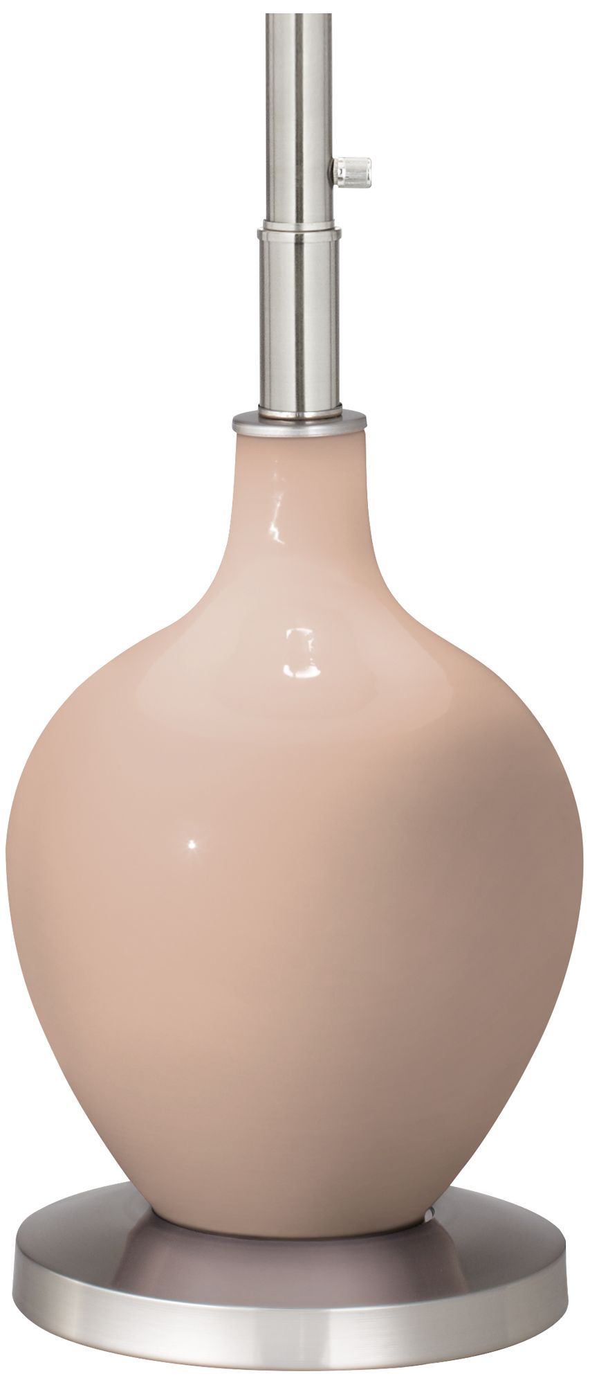 Image 4 Color Plus Ovo 60" High Italian Coral Glass Floor Lamp more views