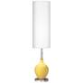 2_Color Plus Ovo 60" High Lemon Zest Yellow Floor Lamp