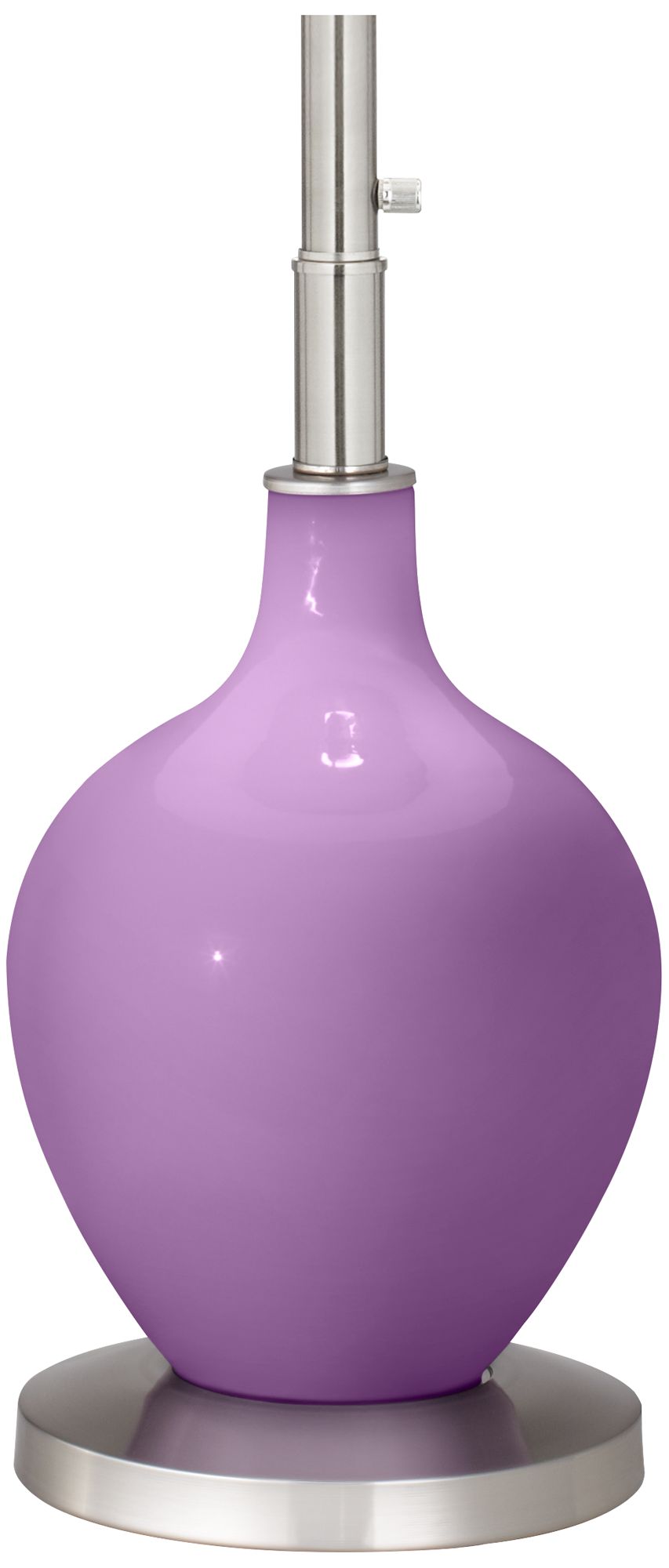 Image 5 Color Plus Ovo 60" High Modern African Violet Purple Floor Lamp more views
