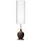 Color Plus Ovo 60" High Modern Carafe Brown Floor Lamp
