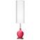 Color Plus Ovo 60" High Modern Eros Pink Floor Lamp
