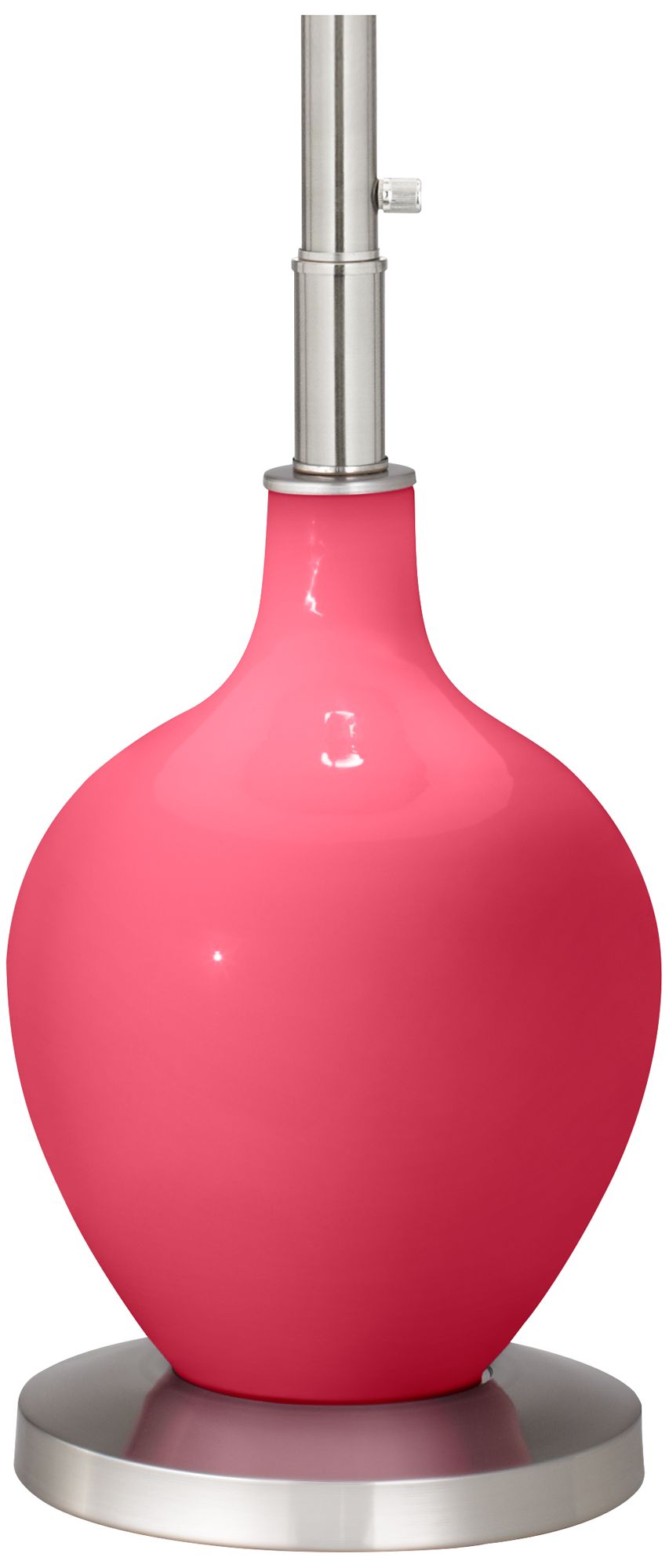 Image 4 Color Plus Ovo 60" High Modern Eros Pink Floor Lamp more views