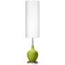 2_Color Plus Ovo 60" High Modern Parakeet Green Floor Lamp
