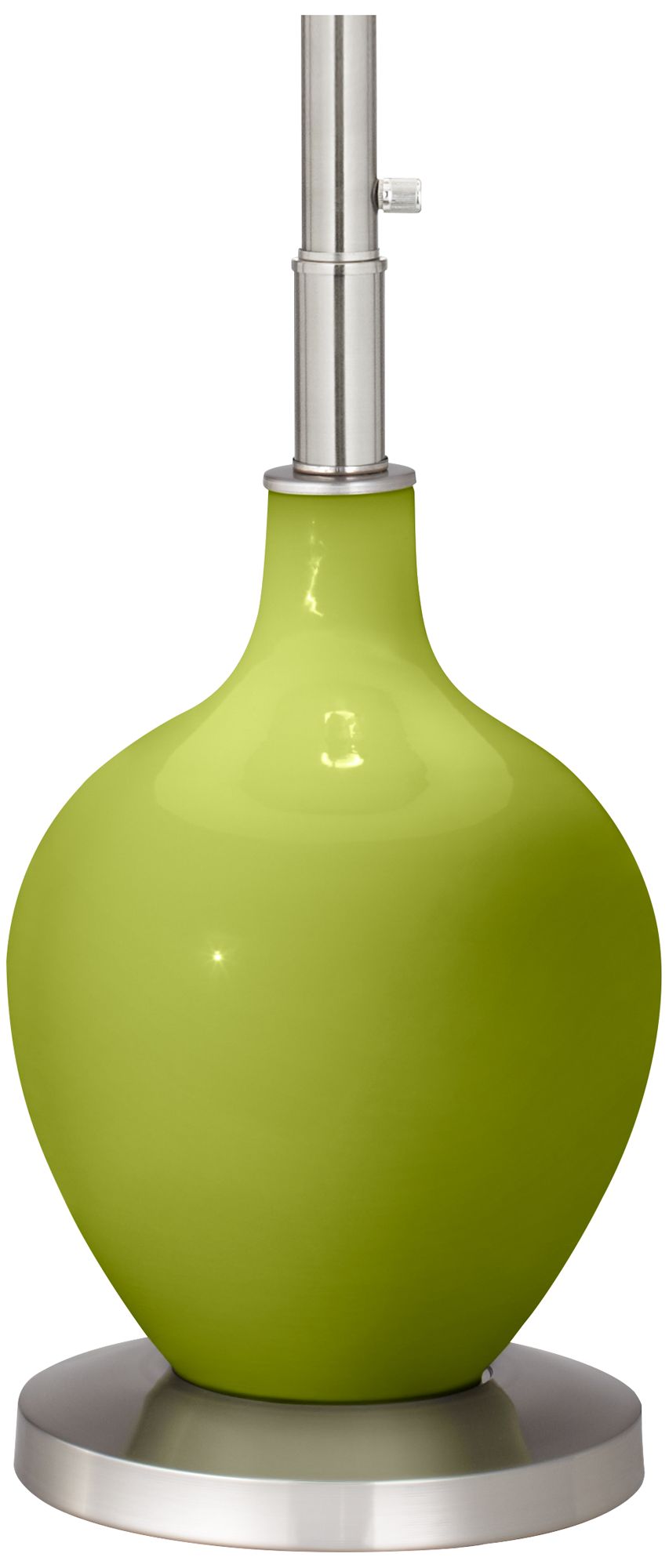 Image 5 Color Plus Ovo 60" High Modern Parakeet Green Floor Lamp more views