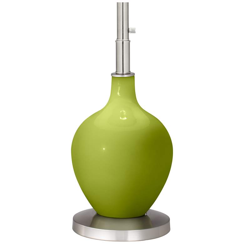 Image 5 Color Plus Ovo 60" High Modern Parakeet Green Floor Lamp more views