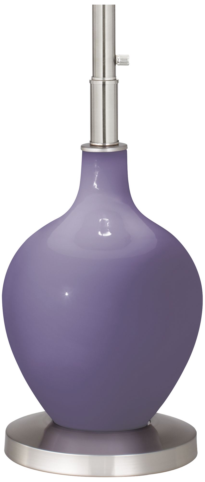 Image 4 Color Plus Ovo 60" High Modern Purple Haze Floor Lamp more views