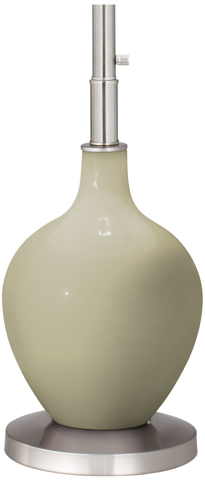 Image 4 Color Plus Ovo 60" High Modern Sage Green Floor Lamp more views