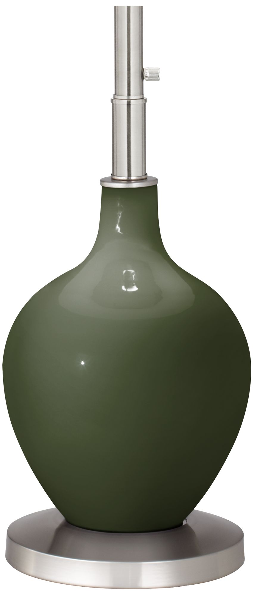 Image 4 Color Plus Ovo 60" High Modern Secret Garden Green Floor Lamp more views