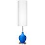 2_Color Plus Ovo 60" High Royal Blue Floor Lamp