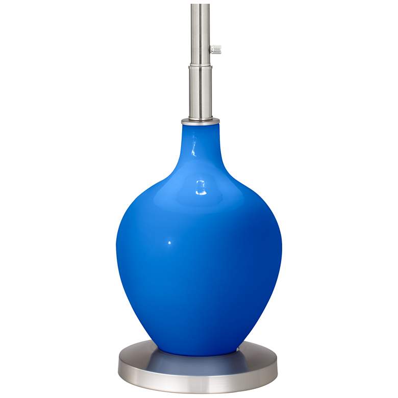 Image 5 Color Plus Ovo 60" High Royal Blue Floor Lamp more views
