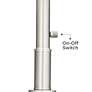 3_Color Plus Ovo 60" High Rustique Warm Coral Floor Lamp more views