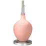 4_Color Plus Ovo 60" High Rustique Warm Coral Floor Lamp more views