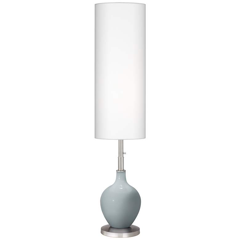 Image 1 Color Plus Ovo 60" High Uncertain Gray Floor Lamp