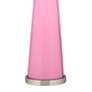 Color Plus Peggy 29 3/4" Candy Pink Glass Table Lamp