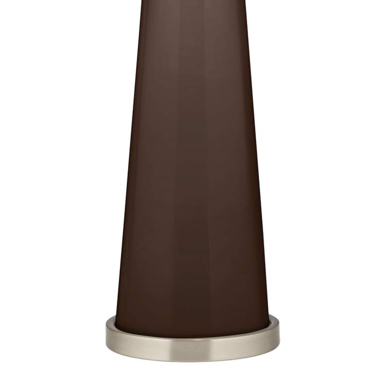 Image 3 Color Plus Peggy 29 3/4" Carafe Brown Glass Table Lamp more views