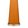 3_Color Plus Peggy 29 3/4" Cinnamon Spice Orange Glass Table Lamp more views