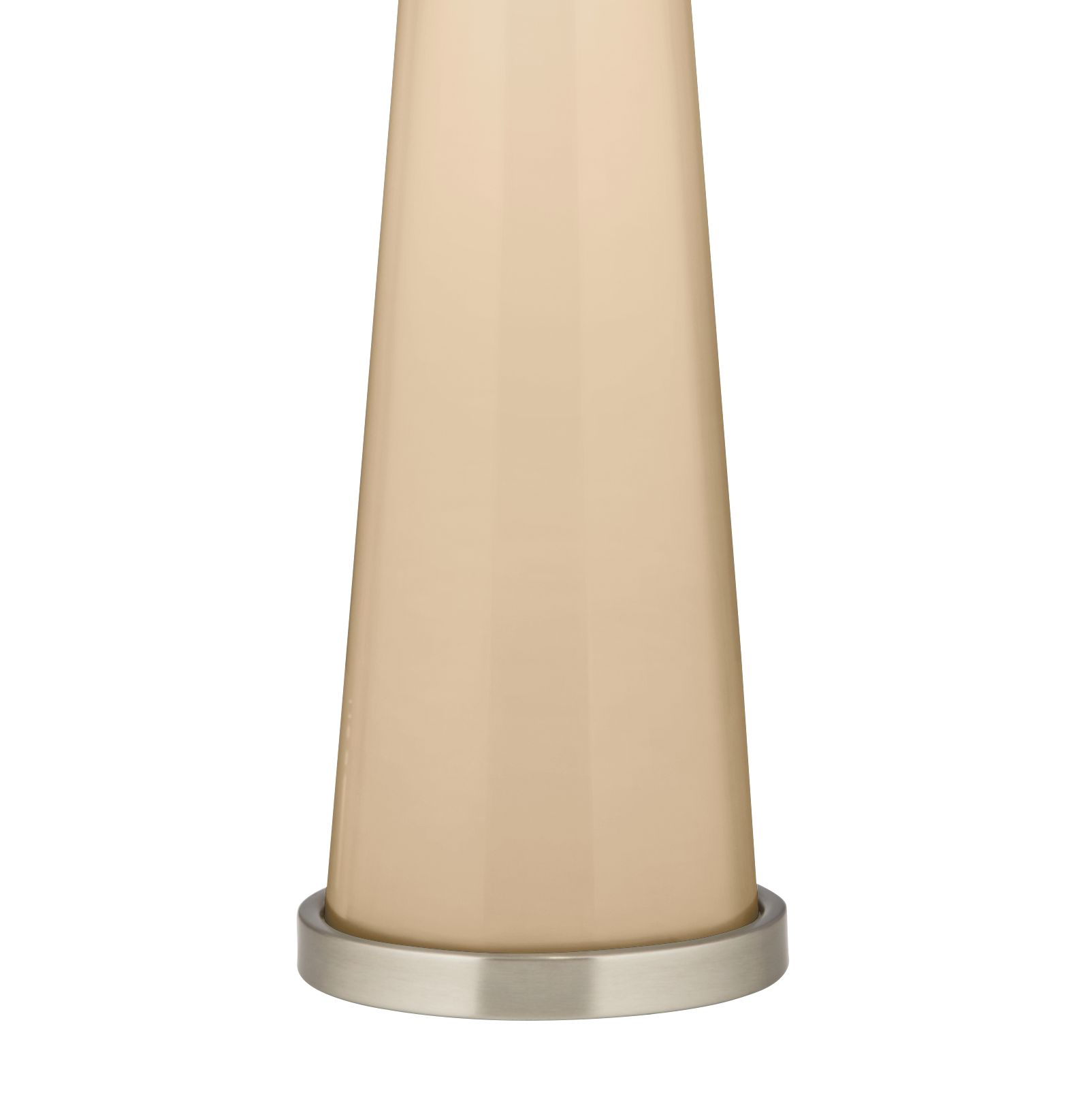 Image 3 Color Plus Peggy 29 3/4" Colonial Tan Glass Table Lamp more views