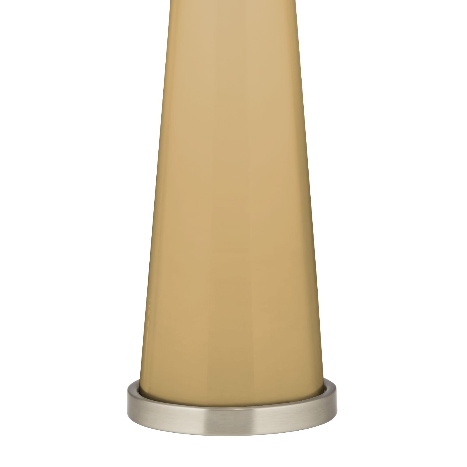 Image 3 Color Plus Peggy 29 3/4" Empire Gold Glass Table Lamp more views