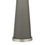 3_Color Plus Peggy 29 3/4" Gauntlet Gray Glass Table Lamp more views