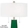2_Color Plus Peggy 29 3/4" Greens Color Glass Table Lamp more views