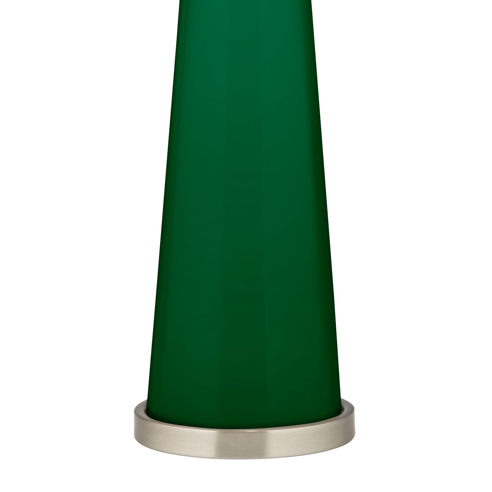 Image 3 Color Plus Peggy 29 3/4" Greens Color Glass Table Lamp more views