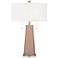Color Plus Peggy 29 3/4" High Redend Point Glass Table Lamp