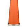 3_Color Plus Peggy 29 3/4" Invigorate Orange Glass Table Lamp more views