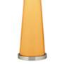 3_Color Plus Peggy 29 3/4" Marigold Yellow Glass Table Lamp more views