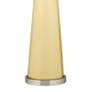 3_Color Plus Peggy 29 3/4" Modern Glass Butter Up Yellow Table Lamp more views
