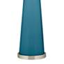 3_Color Plus Peggy 29 3/4" Modern Glass Great Falls Blue Table Lamp more views