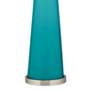 3_Color Plus Peggy 29 3/4" Modern Glass Surfer Blue Table Lamp more views