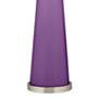 3_Color Plus Peggy 29 3/4" Passionate Purple Glass Table Lamp more views