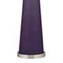Thumbnail3 of Color Plus Peggy 29 3/4" Quixotic Plum Purple Glass Table Lamp more views