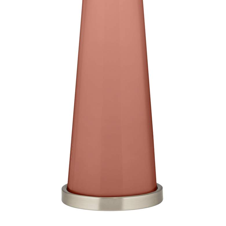 Image 3 Color Plus Peggy 29 3/4" Rojo Dust Red Table Lamp more views