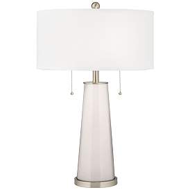 Image1 of Color Plus Peggy 29 3/4" Smart White Glass Table Lamp