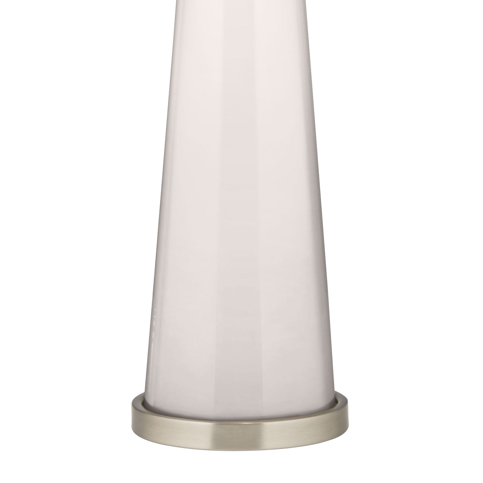 Image 3 Color Plus Peggy 29 3/4" Smart White Glass Table Lamp more views