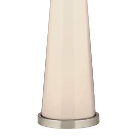 Image3 of Color Plus Peggy 29 3/4" Steamed Milk White Glass Table Lamp more views