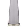 3_Color Plus Peggy 29 3/4" Swanky Gray Glass Table Lamp more views